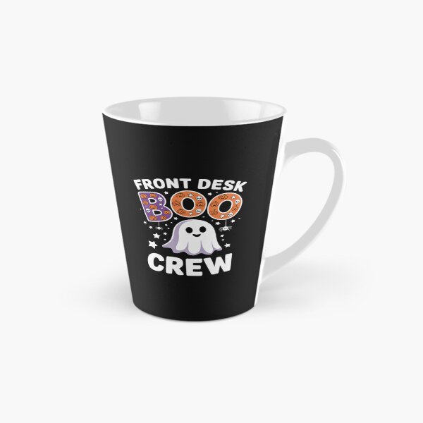 Item preview, Front Desk Boo Crew Funny Ghost Halloween Receptionist designed and sold by Dolostope.