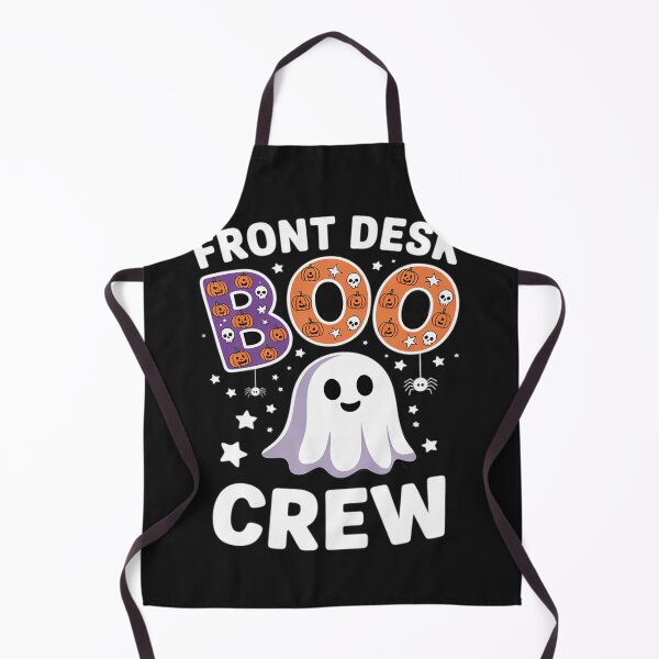 Item preview, Front Desk Boo Crew Funny Ghost Halloween Receptionist designed and sold by Dolostope.