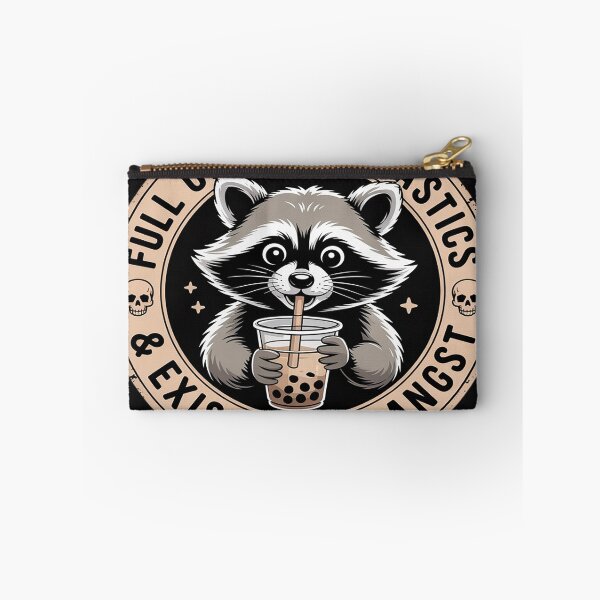 Item preview, Full of Microplastics and Existential Angst Sarcasm Raccoon designed and sold by Dolostope.