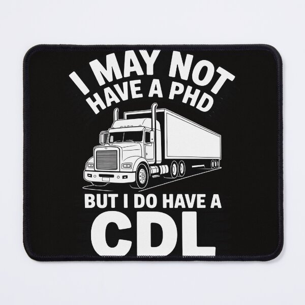 Item preview, Truck Driver Licence CDL Cargo Logbook Saying Gift designed and sold by banbopbii.