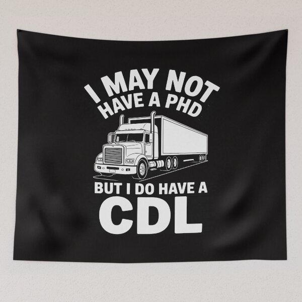 Item preview, Truck Driver Licence CDL Cargo Logbook Saying Gift designed and sold by banbopbii.