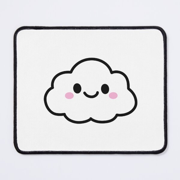 Item preview, Cute Kawaii Cloud Illustration designed and sold by SunCraftStudio.