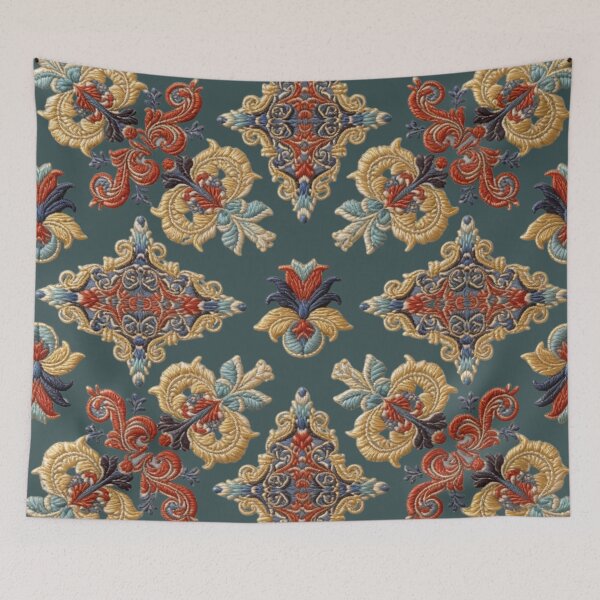 Item preview, Embroidered Symmetrical Fantasy designed and sold by Ciervo Primavera.