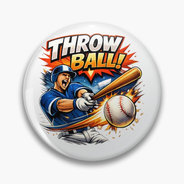Item preview, Travball Throw. Catch. Repeat. – Funny Baseball Throw Ball Design designed and sold by ChameraDesign.