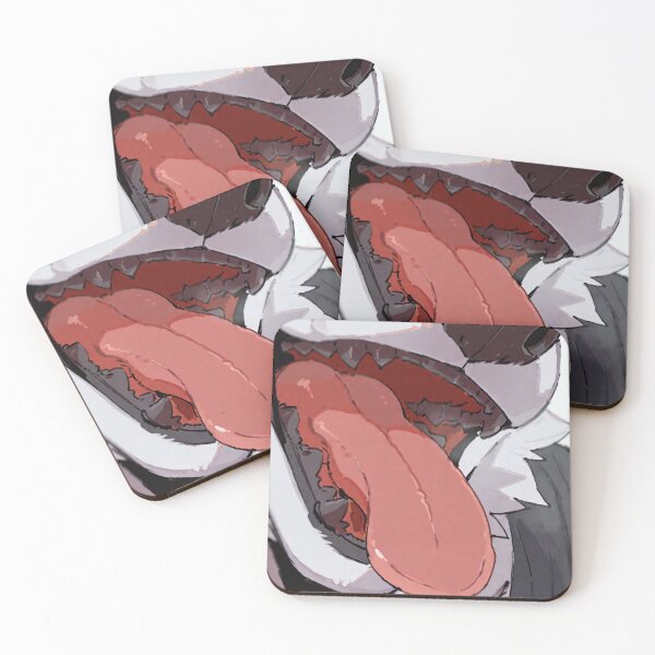 Item preview, Suggestive Death Wolf Tongue Close-Up designed and sold by Finmm.