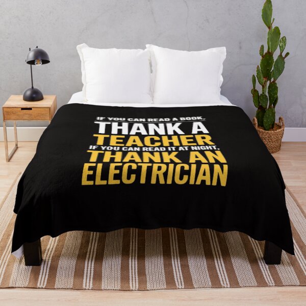 Item preview, If You Can Read Thank A Teacher Electrician designed and sold by banbopbii.