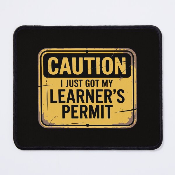 Item preview, Learner's Permit New Driver Caution Just Got My Permit designed and sold by banbopbii.