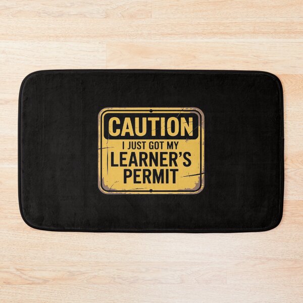 Item preview, Learner's Permit New Driver Caution Just Got My Permit designed and sold by banbopbii.