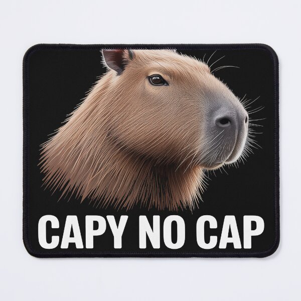 Item preview, Funny Capybara No Cap Capy for Real designed and sold by Dolostope.