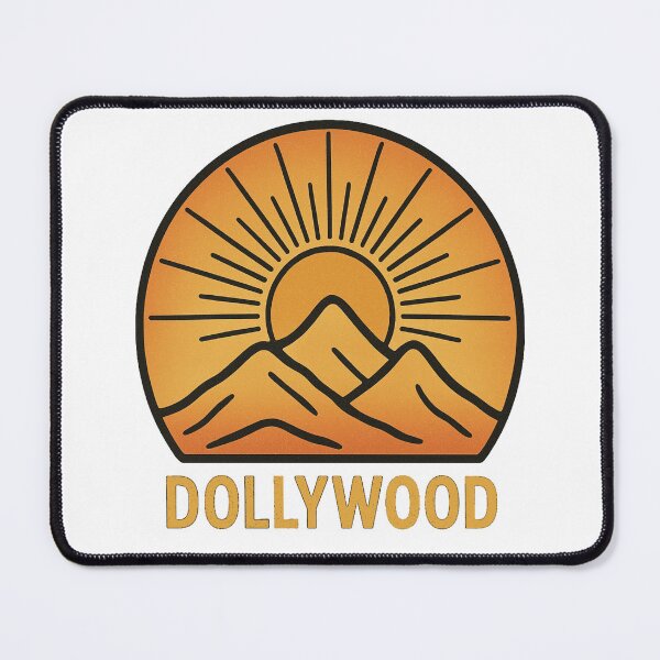 Item preview, Dollywood Sunrise Silhouette | Retro Tennessee Theme Park Smoky Mountains Art designed and sold by Globalcitytees.