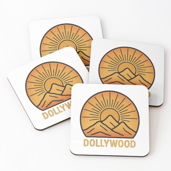 Item preview, Dollywood Sunrise Silhouette | Retro Tennessee Theme Park Smoky Mountains Art designed and sold by Globalcitytees.