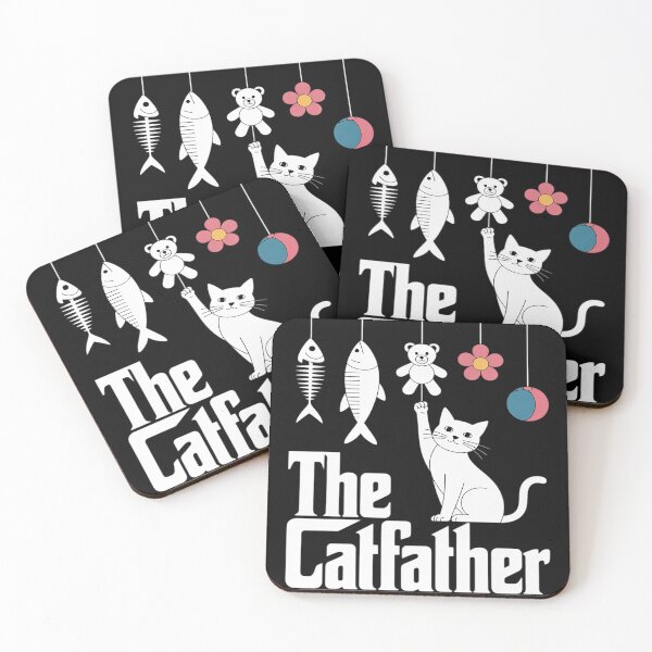 Item preview, Funny Cat Dad Life The Catfather Fathers Day designed and sold by Dolostope.