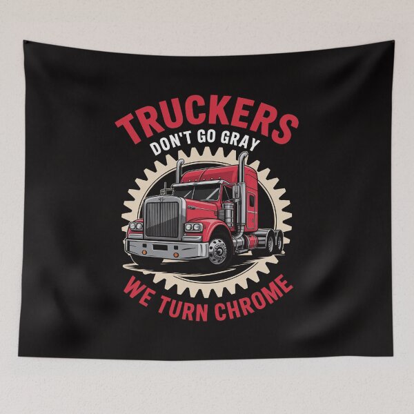 Item preview, Truck Driver Trucker Truckie LGV Driving Vehicle Teamster designed and sold by AnimeManga2D.