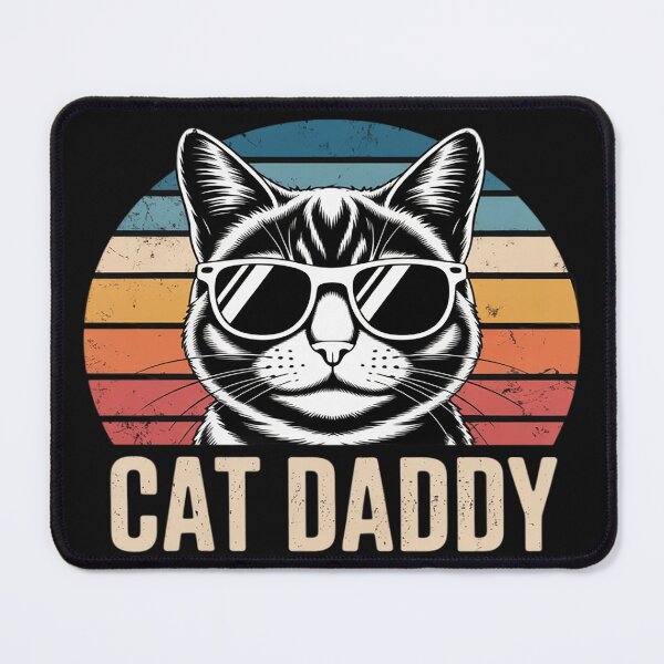 Item preview, Funny Cat Daddy Lover Vintage Gift For Men designed and sold by Dolostope.