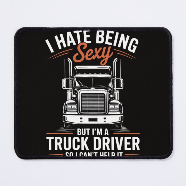 Item preview, Truck Driver Trucker Truckie LGV Driving Teamster Vehicle designed and sold by AnimeManga2D.