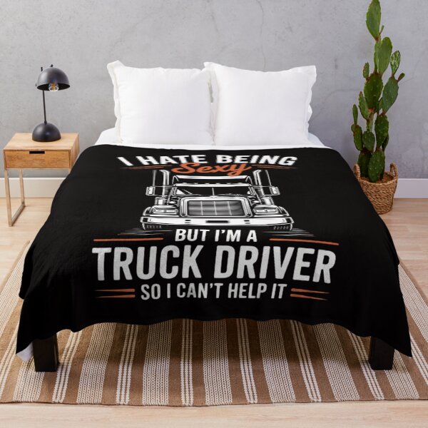 Item preview, Truck Driver Trucker Truckie LGV Driving Teamster Vehicle designed and sold by AnimeManga2D.