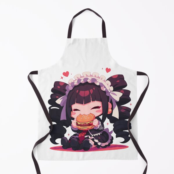 Item preview, Celestia Ludenberg Danganronpa Anime Girl Chibi Kawaii Burger Sweet Gothic designed and sold by mildaclairmo.