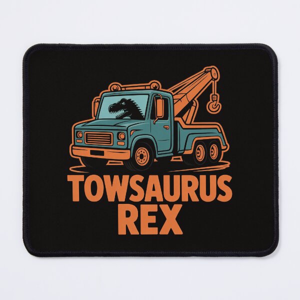 Item preview, Tow Truck Driver Operator T-Rex Gift designed and sold by AnimeManga2D.