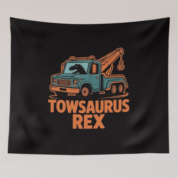 Item preview, Tow Truck Driver Operator T-Rex Gift designed and sold by AnimeManga2D.