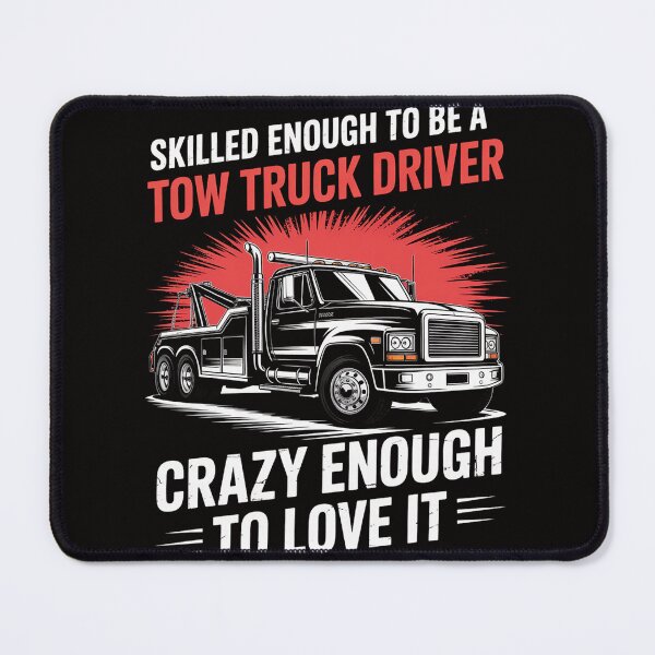 Item preview, Tow Truck Driver Wrecker Recovery Vehicle Operator designed and sold by AnimeManga2D.