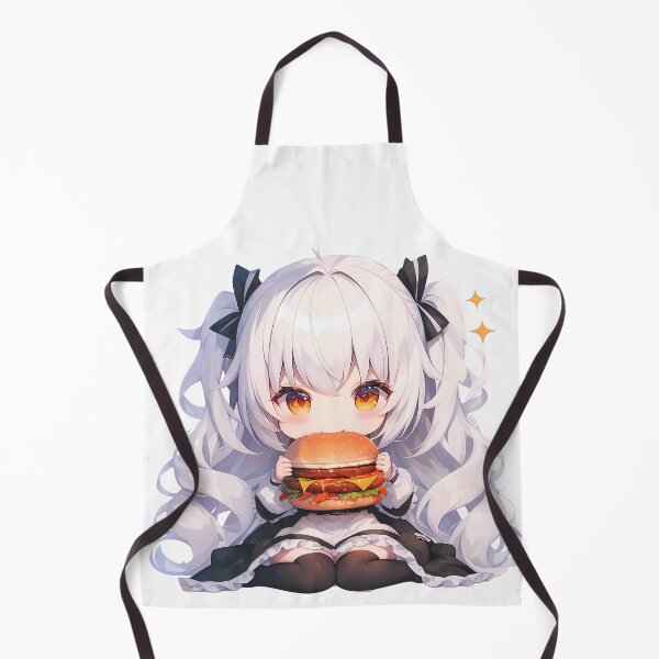 Item preview, Sirius Azur Lane Anime Chibi Kawaii Burger Girl designed and sold by mildaclairmo.