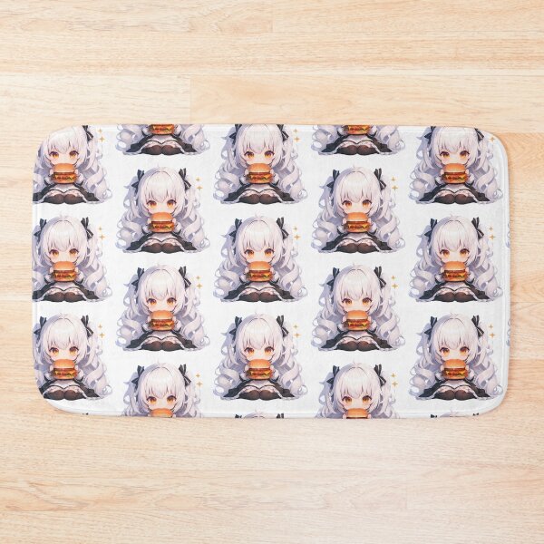Item preview, Sirius Azur Lane Anime Chibi Kawaii Burger Girl designed and sold by mildaclairmo.