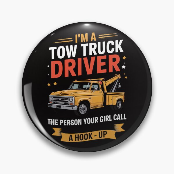 Item preview, Tow Truck Driver for Wrecker Operator designed and sold by AnimeManga2D.