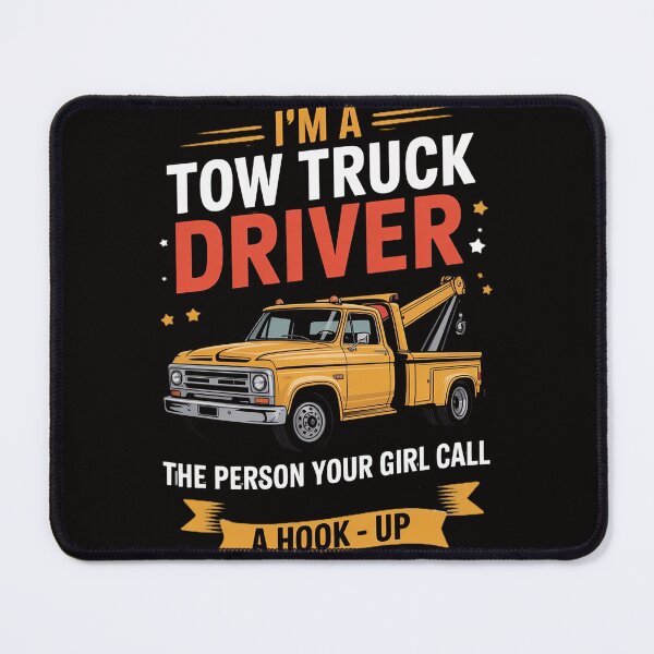 Item preview, Tow Truck Driver for Wrecker Operator designed and sold by AnimeManga2D.