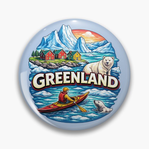 Item preview, Greenland Arctic Circle designed and sold by Myra365Art.