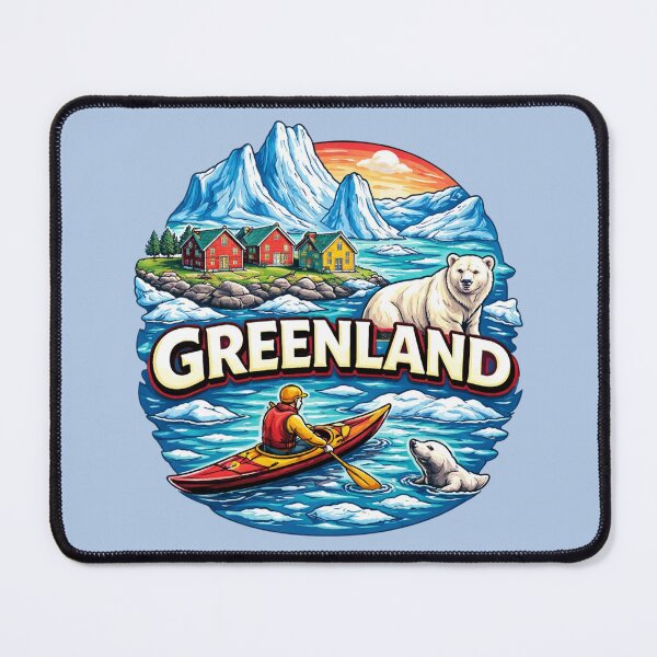 Item preview, Greenland Arctic Circle designed and sold by Myra365Art.
