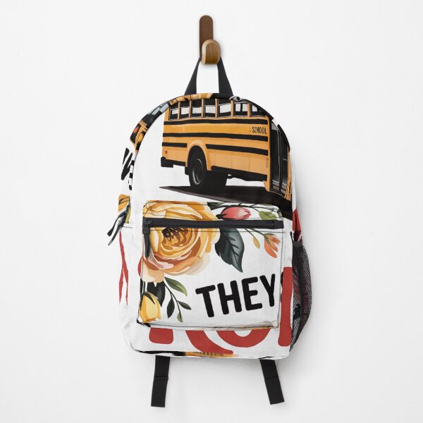 Item preview, They See Me Rollin' They Waiting' Floral School Bus Driver designed and sold by AnimeManga2D.