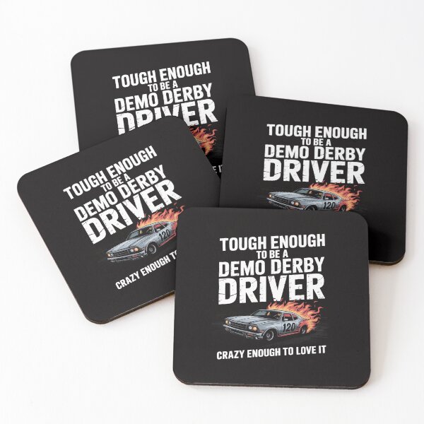 Item preview, Smashing Cars Demolition Derby Quote for a Demo Derby Driver designed and sold by AnimeManga2D.
