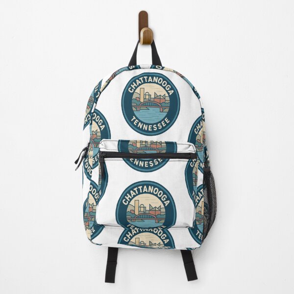 Item preview, Chattanooga Riverfront Retro | Vintage Tennessee Cityscape Travel Art designed and sold by Globalcitytees.