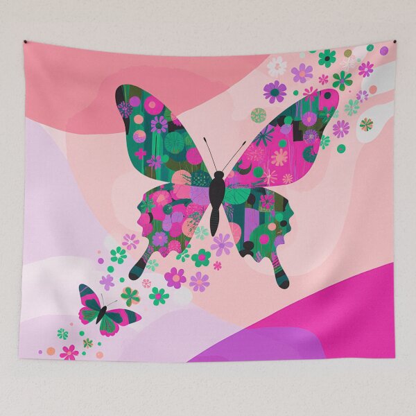 Item preview, Spring Butterfly in Bloom designed and sold by joycrysstudio.