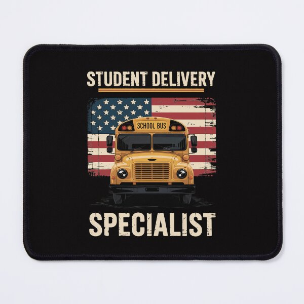 Item preview, School Bus Driver's American Flag Pride School Bus Driver designed and sold by tlallimicrichi.