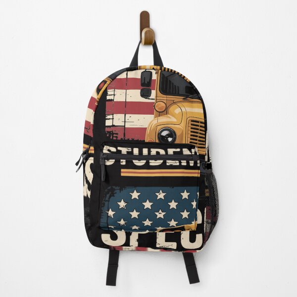 Item preview, School Bus Driver's American Flag Pride School Bus Driver designed and sold by tlallimicrichi.