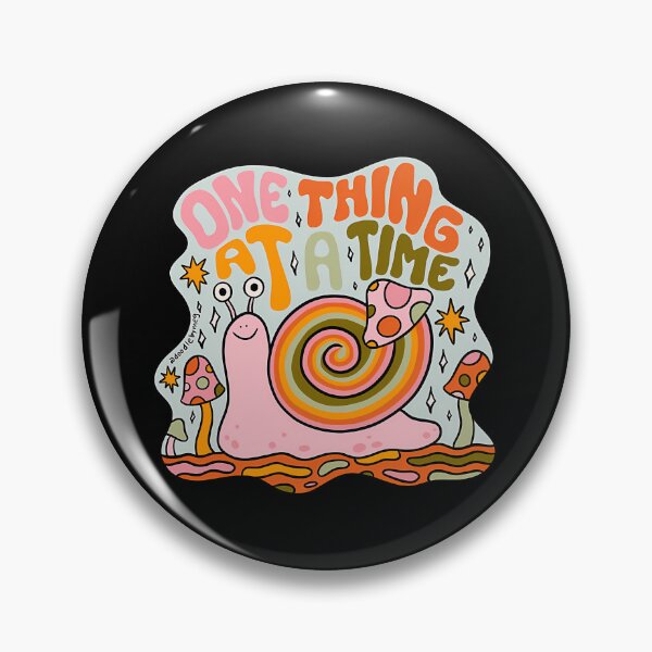 Item preview, One Thing At A Time Snail Positive designed and sold by adgeijnahib.