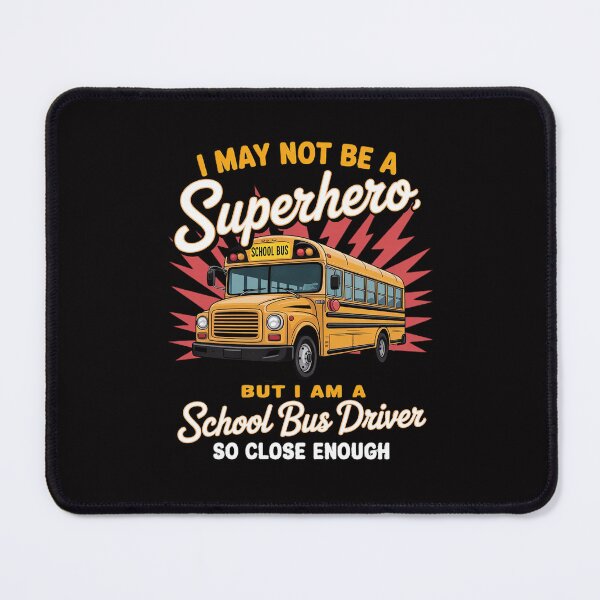 Item preview, School Bus Driver Superhero designed and sold by tlallimicrichi.