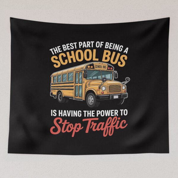 Item preview, School Bus Driver Can Stop Traffic, School Bus Gift designed and sold by tlallimicrichi.