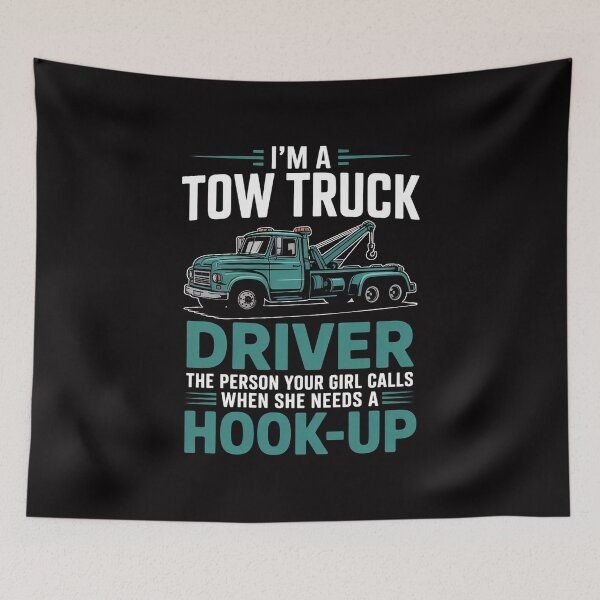 Item preview, Sarcastic Tow Truck Operator Tow Truck Driver designed and sold by tlallimicrichi.