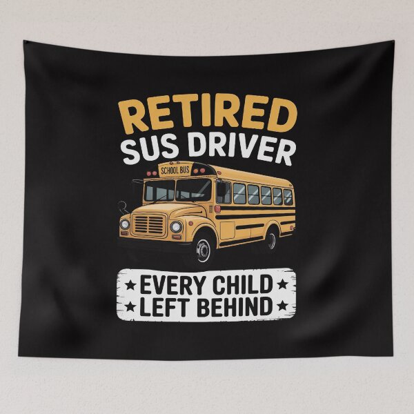 Item preview, Retired School Bus Driver Retirement Gift designed and sold by tlallimicrichi.