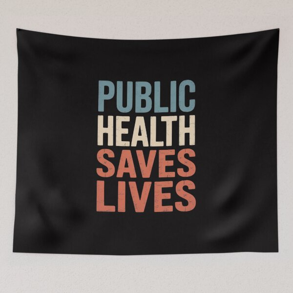 Item preview, Public Health Saves Lives Healthcare Worker Nurse Doctor designed and sold by tlallimicrichi.