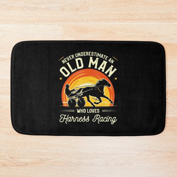 Item preview, Never Underestimate An Old Man Who Loves Harness Racing designed and sold by elihletoriong.