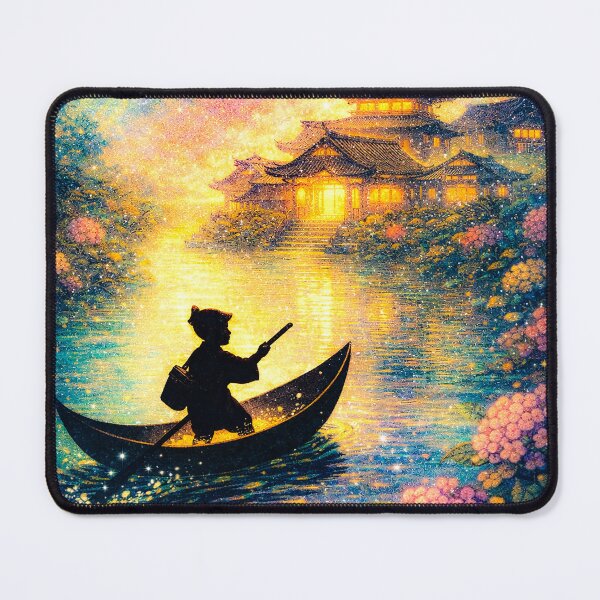 Item preview, Issun Boshi River Shadow Art designed and sold by KageArt-Studio.