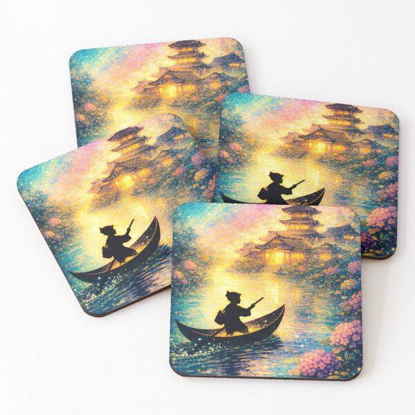 Item preview, Issun Boshi River Shadow Art designed and sold by KageArt-Studio.