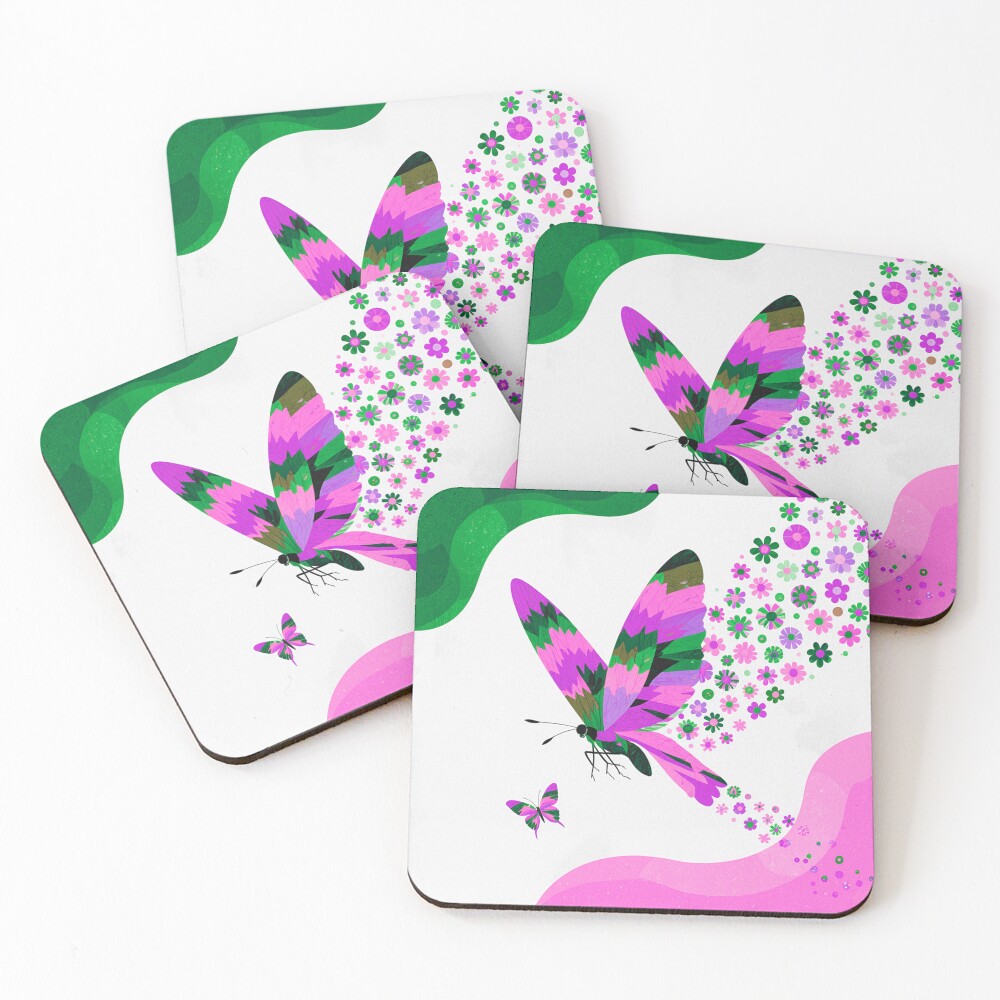 Item preview, Coasters (Set of 4) designed and sold by joycrysstudio.