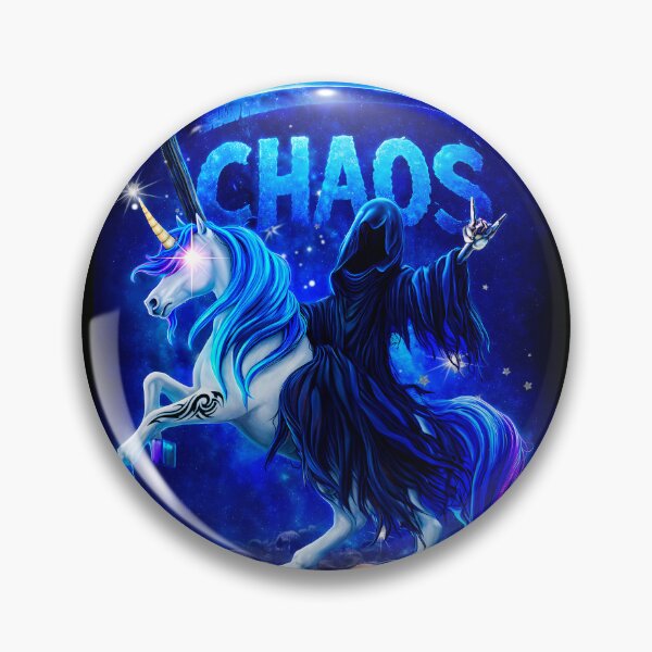 Item preview, Chaos, Death and the Unicorn designed and sold by Gothic Fantasy.