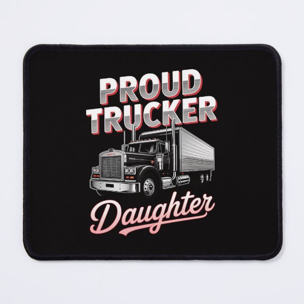 Item preview, Proud Trucker Daughter Truck Driver Child Father's Day designed and sold by tlallimicrichi.