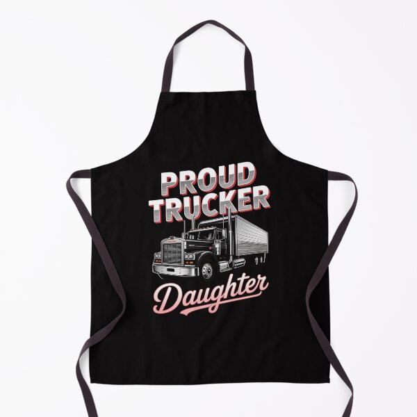 Item preview, Proud Trucker Daughter Truck Driver Child Father's Day designed and sold by tlallimicrichi.