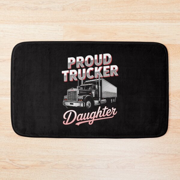 Item preview, Proud Trucker Daughter Truck Driver Child Father's Day designed and sold by tlallimicrichi.